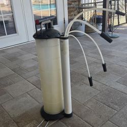 manual 7-liter fluid extractor pump