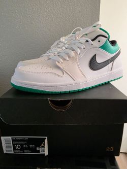 Jordan 1 low lucky green