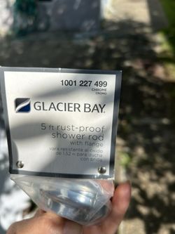 5 ft rust-proof shower rod