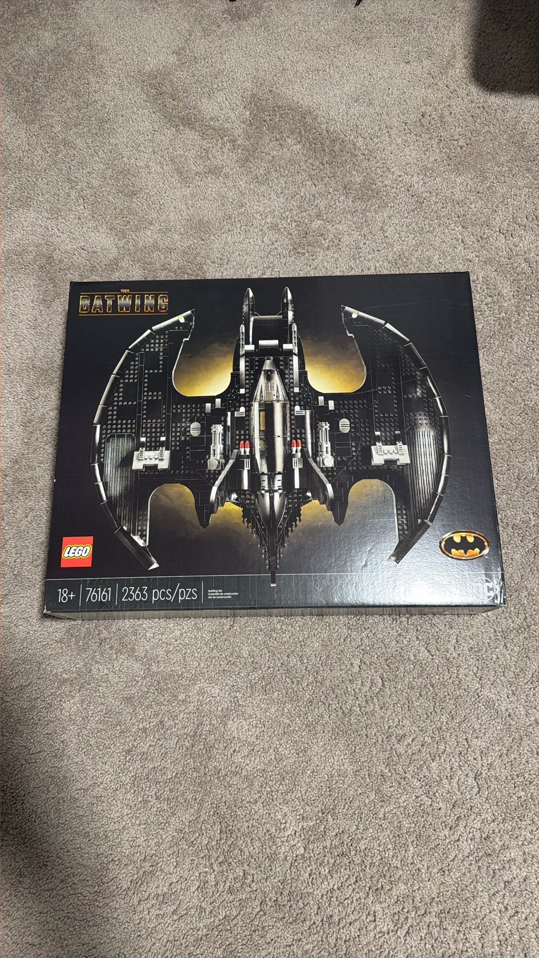 LEGO 76161 - 1989 Batman Batwing NISB 