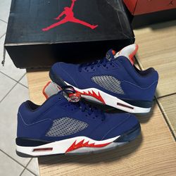 Niek Jordan 5 Low Ny Nicks Size 9 Clean