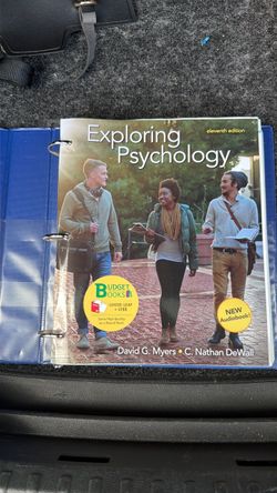 Exploring psychology book