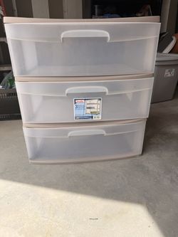 Plastic 3 Tier Storage