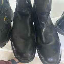 Steel Safety Toe Industrial Boot For Men