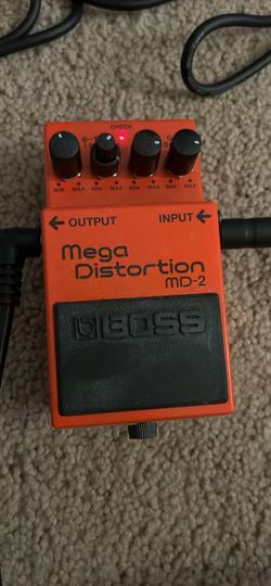 Boss MD-2 Mega Distortion Guitar Pedal