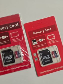 1TB Micro SD Memory Card + SD Adapter – New