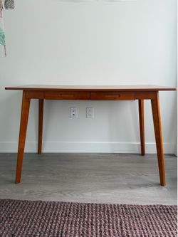 Wooden desk