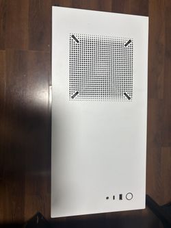 NZXT H510 Mid-Tower PC Case (White, Tempered Glass)