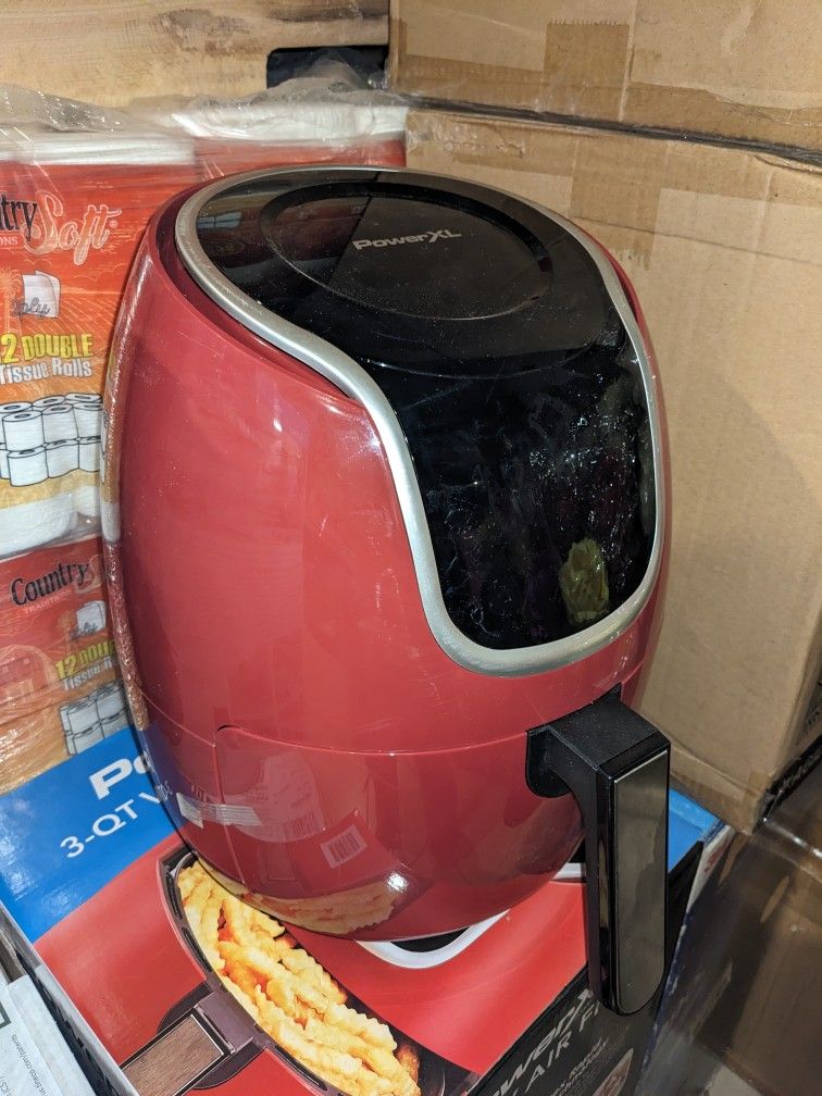 Brand New 3 Quart Red Air Fryers