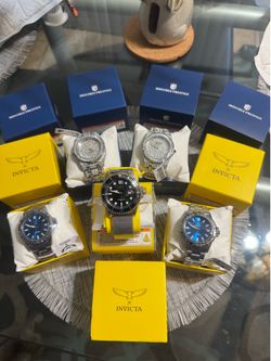 New INVICTA watches