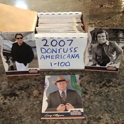 2007 Donruss Americana Set 