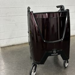 Motivo Rolling Walker Midnight Black color.  Upright Design: