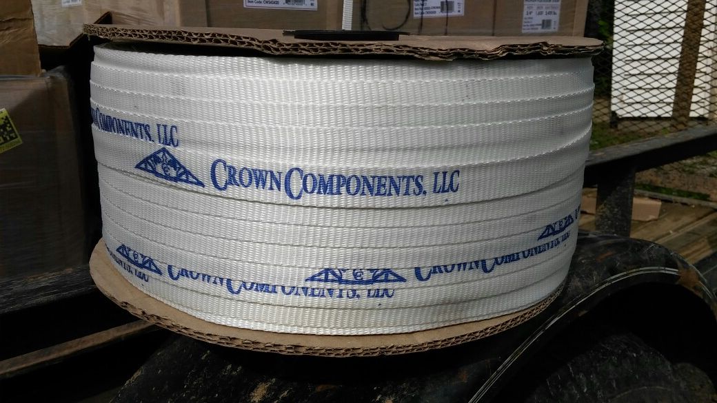 3/4" x 1650' Woven Polyester Packaging Strap