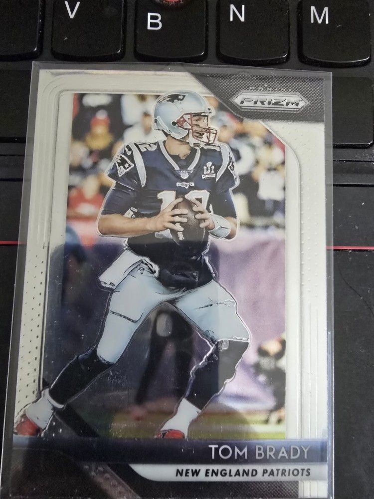 2018 Prizm Tom Brady New England Patriots Card
