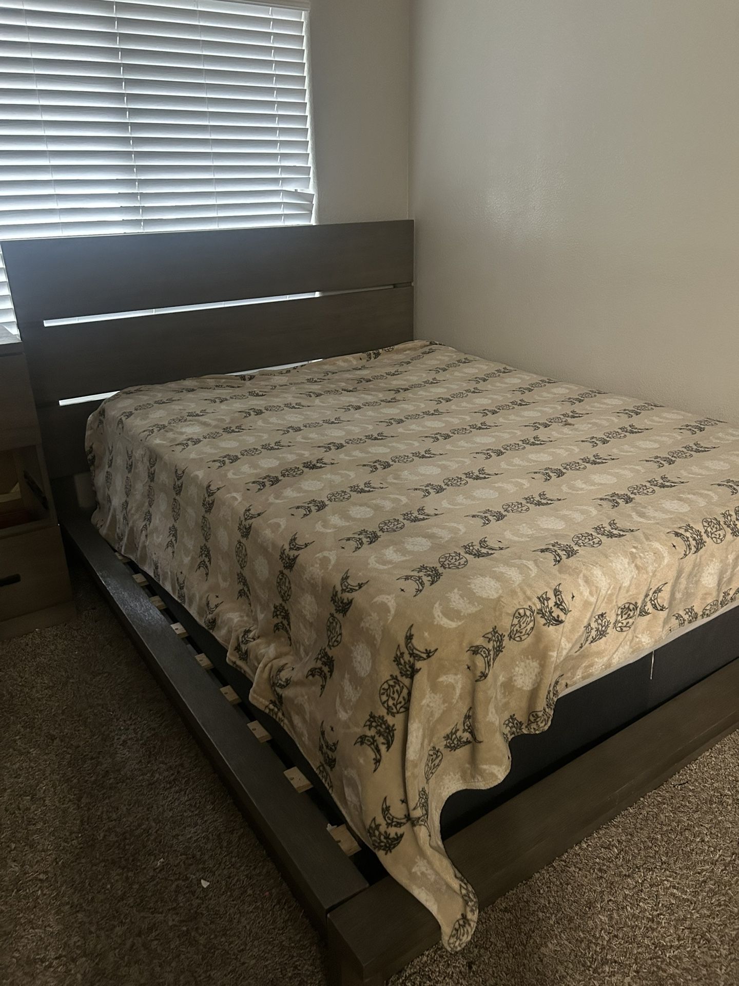 Queen bed frame