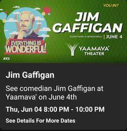 Jim Gaffigan YAAMAVA