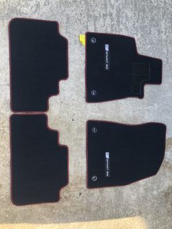 2018,2019,2020, Lexus RX 350 F sport red stitching new cloth mats