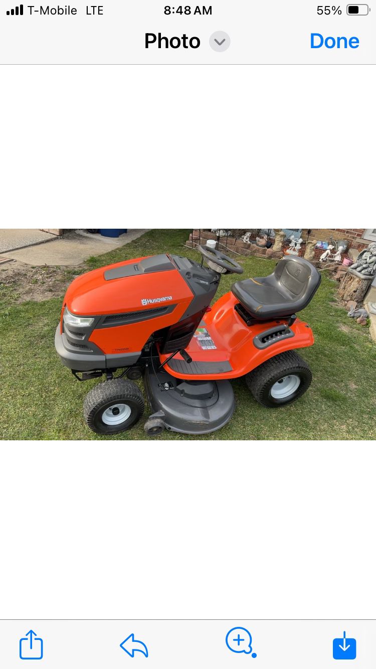 Tractor Riding Lawnmower 