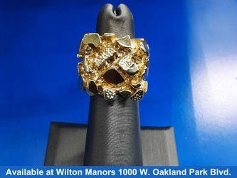 Men's Ring - Yellow Gold 10k (.417) 16.5 grams Size 6
