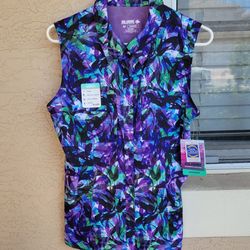 NEW with TAGS...LADIES SIZE MEDIUM...REEL LEGENDS  "MARINER" SLEEVELESS TOP