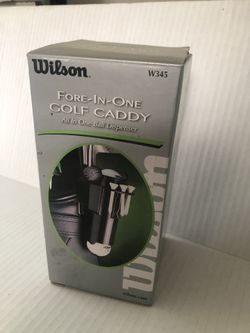 Wilson 4 In 1 Golf Caddy All In One Ball Dispenser