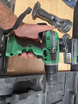12V cordless Hitachi drill