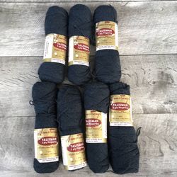 Lot of 7 Vintage Armstrongs Talisman 3 Ply Fingering Wool Nylon Sock Yarn