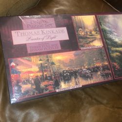Thomas Kincaid painter of light vintage puzzle