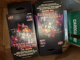 Upper Deck Transformers The Movie Card Packs 2026