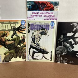 Absolute Batman comics #12/#14/#15 (1st prints)