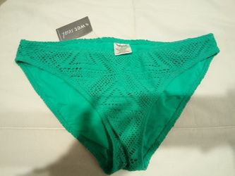 Teal wet seal bikini bottom