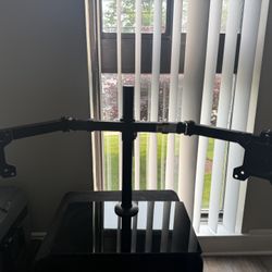 2 Monitors With Dual Mount 