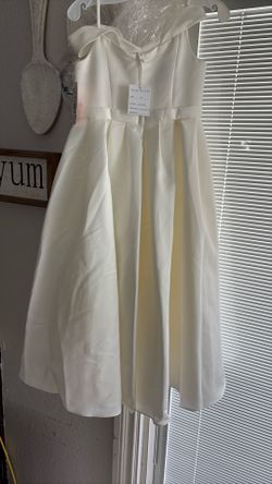 Ivory girl dress for David’s Bridal