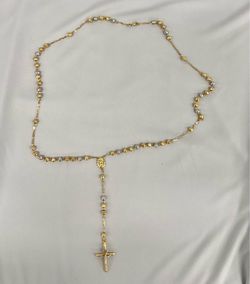14 K Gold Rosary
