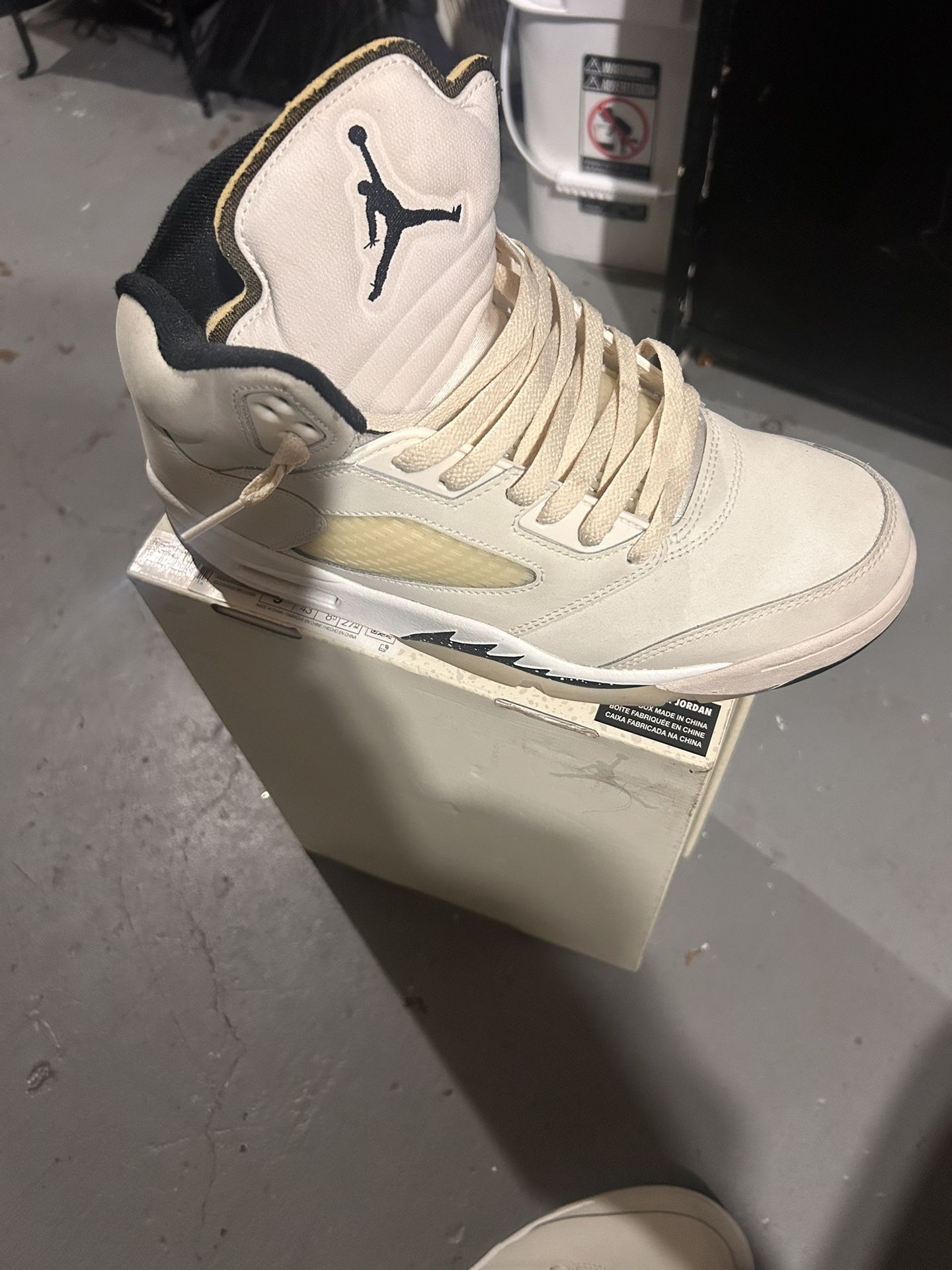 Jordan 5 Cream