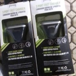 3 Port Car  Charger 
