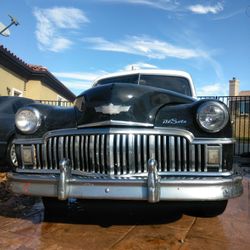 1949 Desoto NEEDS A COMPLETE RESTORATION willing to trade for a pickup truck