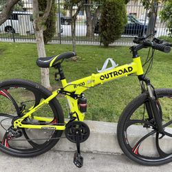 OutRoad Mountain Folding Bike