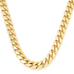 14K SOLID YELLOW GOLD MIAMI CUBAN CHAIN 11MM IN SIZES 26"  For sale $37,770 https://offerup.com/redirect/?o=TW9zZXNqZXdlbHJ5aW5mby5jb20=