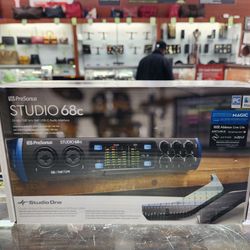 PreSonus Studio 68c is a 6-in/6-out USB-C