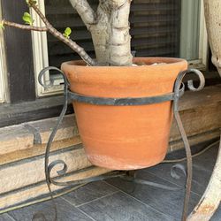Wrought Iron Plant Stand 