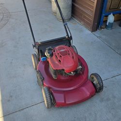 22" Personal Pace Walk Behind Lawn Mower