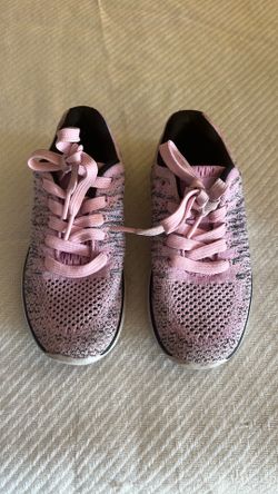 Pink and black light weight isummer shoes size -2 girls