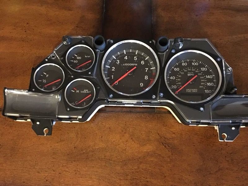 FD RX7 gauge cluster (5 speed)