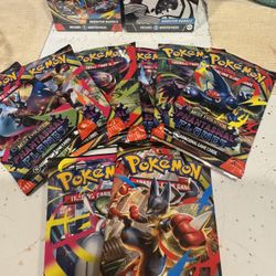 ****POKEMON BOXES AND PACKS***