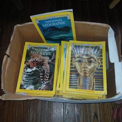 Vintage 1970s National Geographic  Collection 