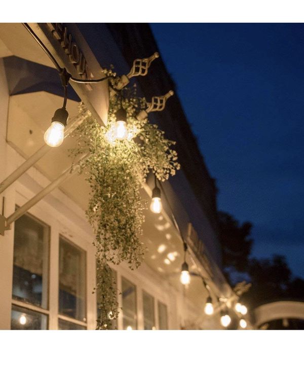 Brand New Outdoor String Lights 30ft Waterproof Led Patio Brand New Outdoor String Lights 30ft Waterproof Led Patio With Hanging E26 Sockets Bulbs Are Not Included For In Las Vegas