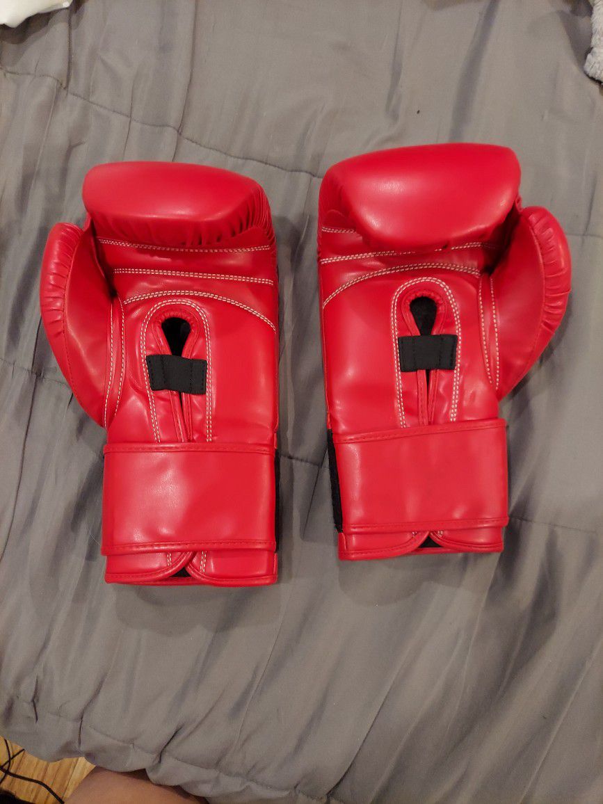 UFC Gym Gloves 14oz Red