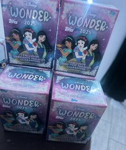 2025 TOPPS DISNEY WONDER VALUE BOX