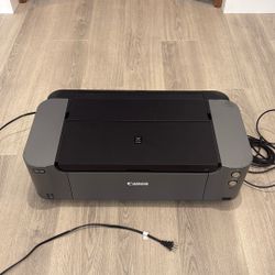 Canon Pixma PRO-100 Inkjet Color Photo Printer w/ Power Cord